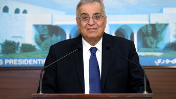 Lebanese Foreign Minister Abdallah Bou Habib