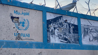 Destruction of UNRWA headquarters in Gaza