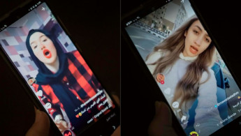 Egyptian TikTok influencers Haneen Hossam and Mowada Eladham were sentenced and then acquitted for violating public morals in 2020 [Getty]