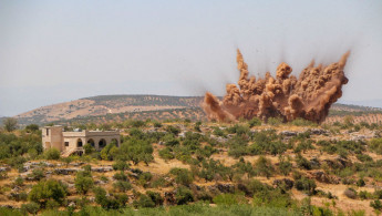 Regime and Russian forces have launched increasing attacks in Idlib recently in violation of a March 2020 ceasefire [Getty]