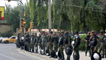 Iraqi security forces deployed near Baghdad's Green Zone [Getty]