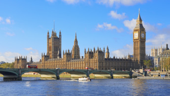 A view of the UK's parliament.