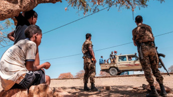 Eritrean troops, 