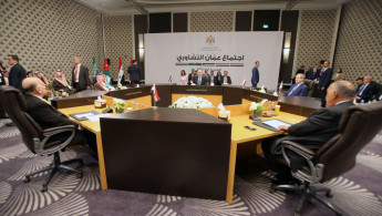 The meeting between Syrian regime foreign minister Faisal Mekdad and his Arab counterparts took place in Amman [Getty]