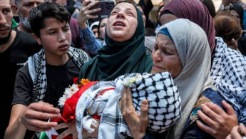 Palestinian child killed / Getty