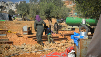 Displaced Palestinians West Bank / Qassam Muaddi