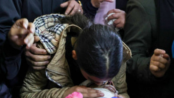 Palestinian funeral Getty