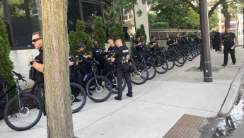 Police in Milwaukee get ready for the Republican convention. [Brooke Anderson/TNA]