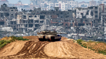 Gaza war Israeli tank