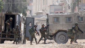 Israeli forces raided the Nur Shams camp near Tulkarm on Thursday [Getty]