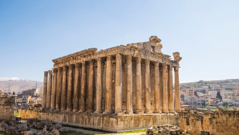 Lebanon, Baalbek, archaeological site