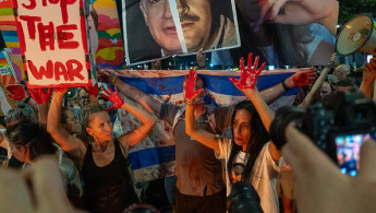 Israelis protest against Netanyahu, calling on him to secure a hostage deal