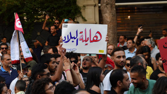 Tunisia election protest