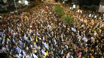 Thousands took to the streets in Tel Aviv calling on the government to secure a hostage release deal 