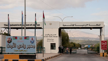 Personnel are seen at the Jordan Valley crossing border with Israel, on September 16, 2024 in Sheik hussein, Jordan. (Photo by Jordan Pix/Getty Images)