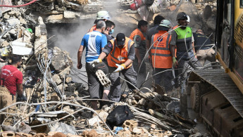 The aftermath of an Israeli attack on a Beirut suburb