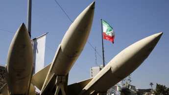 Heavy weapons displayed during "Holy Defense Week" in Tehran