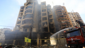 Israeli strikes in Beirut's southern suburbs 3 October 2024