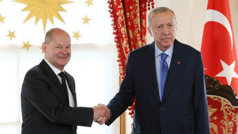 Scholz and Erdogan [Getty]