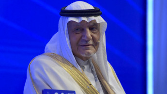 Saudi Arabia's Prince Turki bin Faisal Al-Saud attends the International Institute for Strategic Studies (IISS) Manama Dialogue in Bahrain's capital