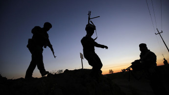 Iraqi Popular Mobilisation Forces members.