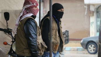 YPG fighters in the Kurdish-majority town of Afrin