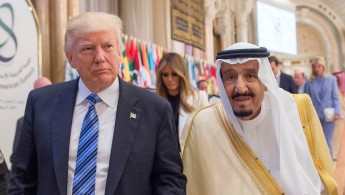 Trump King Salman