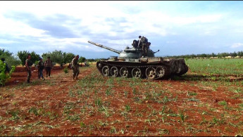 Rebels vs IS north-west Aleppo