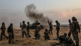 Turkish forces Manbij - Getty