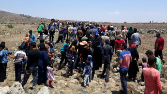 Syrians Golan Heights Getty