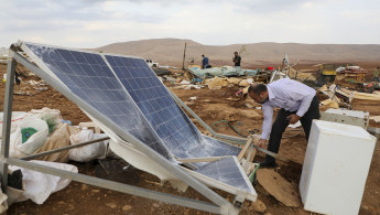 israel west bank village demolition