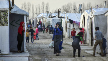 Lebanon Syria refugees winter [Getty]