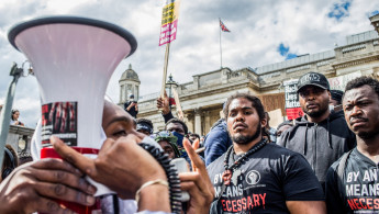 BLM protests london -- getty