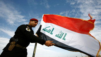 Iraqi flag AFP