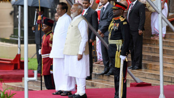 Modi in Sri Lanka [Getty]