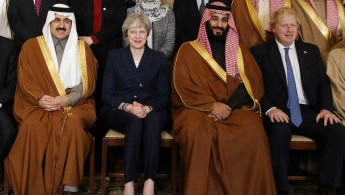 Theresa May MbS - Getty