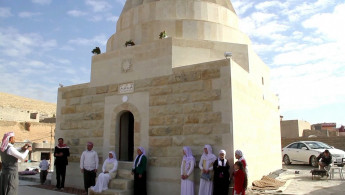 Iraq - Yazidis celebrate temple restoration