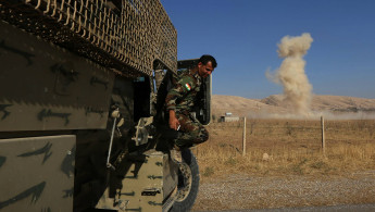 Kurdish Peshmerga forces