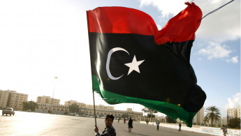 Libya flag AFP