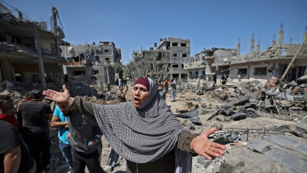 Palestine Protests Gaza [Getty]