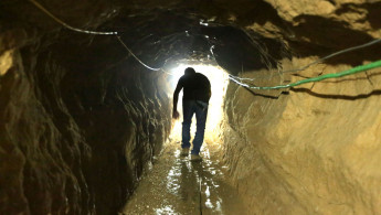 Gaza tunnels [AFP]