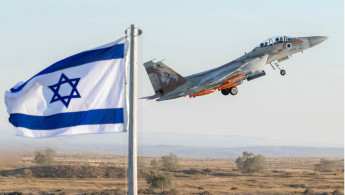 An Israeli F-15 fighter jet