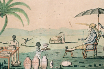 19th-Century Cartoon Satirizing Colonial Rule in Jamaica