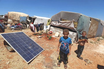 Syria solar panels 