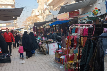 Market in Idlib [Hadia Al Mansour]