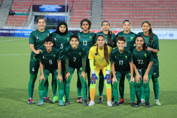 Pakistan's women's football team 