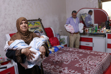 How Gaza's babies are robbed of childhood innocence at birth