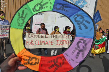 Climate justice and debt cancellation 