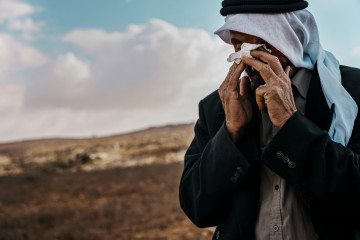 Olive farmers Palestine