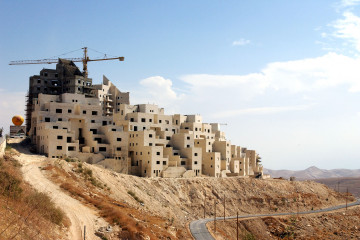 New Houses Are Built In The Jewish Settlement Of Ma'ale Adumim